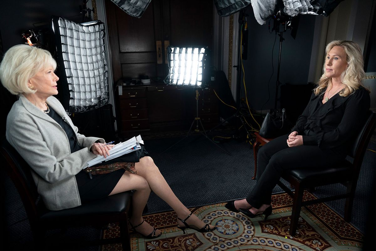 NextImg:"60 Minutes" catapults Marjorie Taylor Greene from "the fringe to the front row"