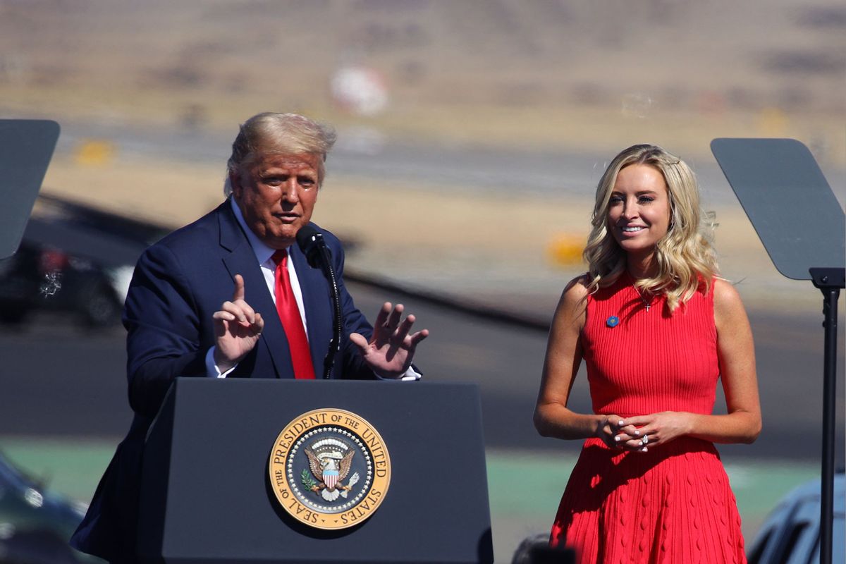NextImg:"Attacking Kayleigh McEnany is insane": Right-wingers turn on Trump over Truth Social attack