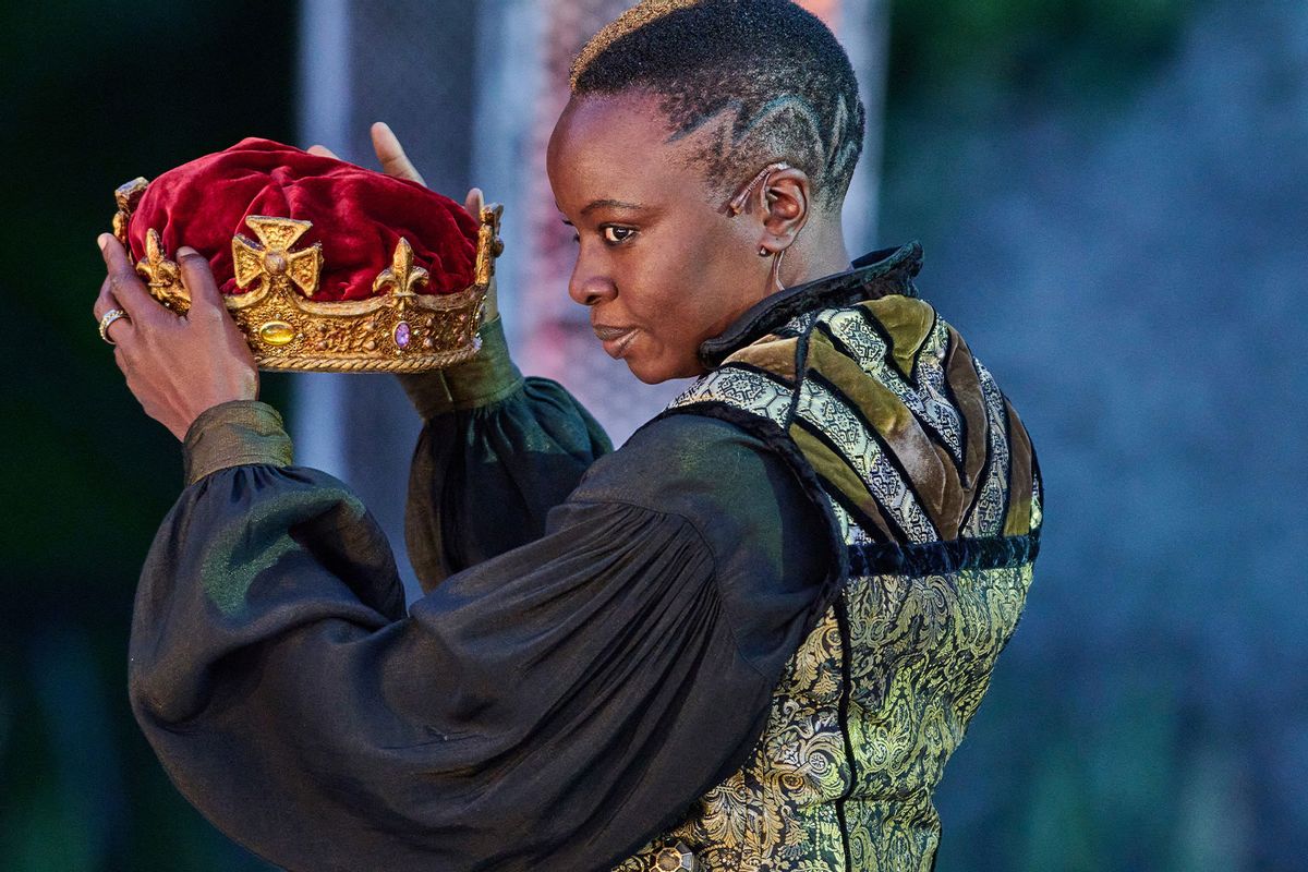 Danai Gurira in "Great Performances: Richard III" (Courtesy of Joe Sinnott)