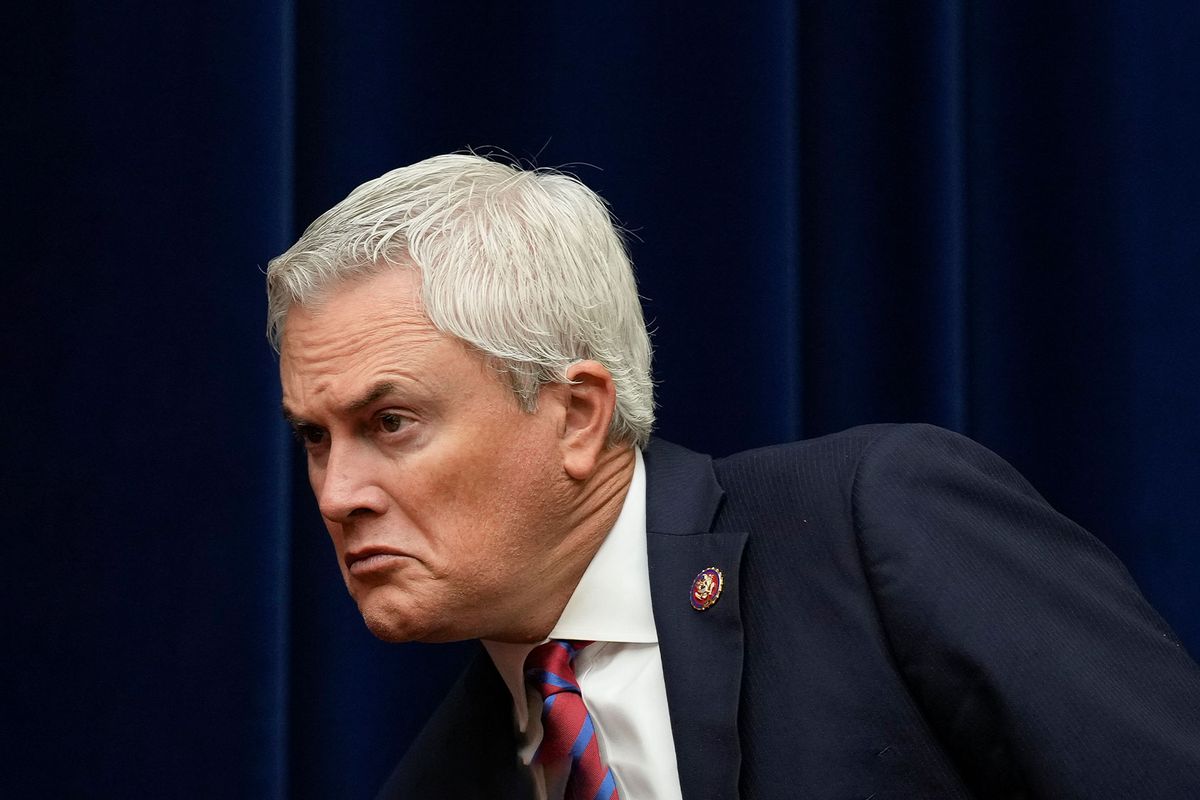 Full committee chairman Rep James Comer R-KY attends a House Oversight Subcommittee on Government Operations and Federal Workforce hearing on Capitol Hill May 17 2023 in Washington DC Drew AngererGetty Images