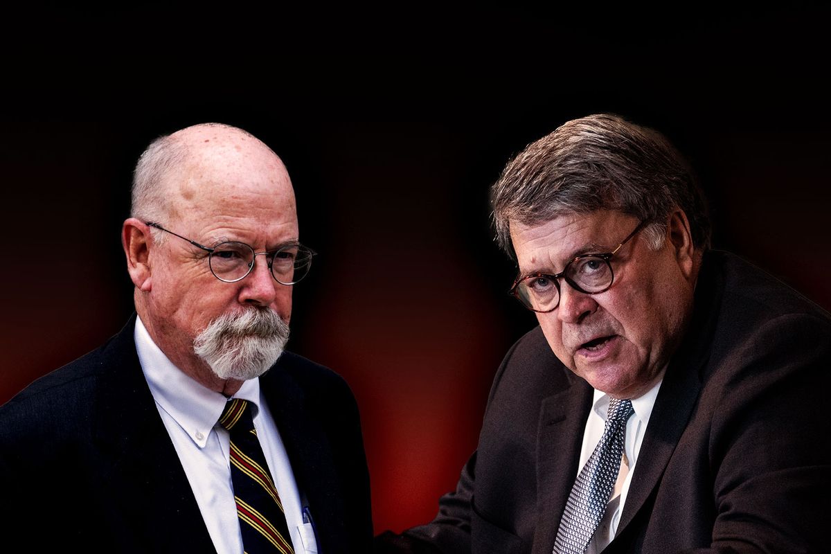 John Durham and Bill Barr (Photo illustration by Salon/Getty Images)