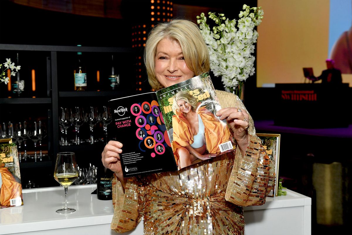 Martha Stewart attends the 2023 Sports Illustrated Swimsuit Issue release party at Hard Rock Hotel New York on May 18, 2023 in New York City. (Noam Galai/Getty Images for Sports Illustrated Swimsuit)