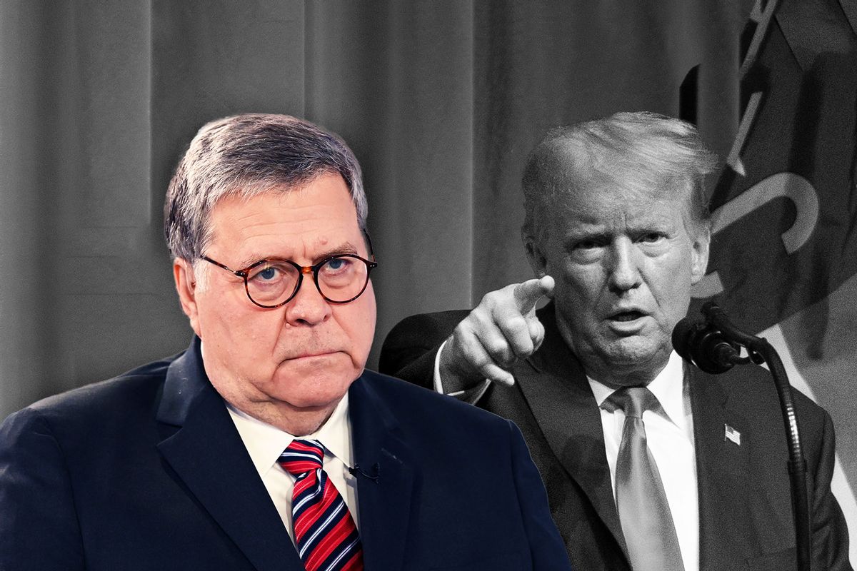 Trump rages at Bill Barr on Truth Social for admitting Mar-a-Lago indictment is “very, very damning”