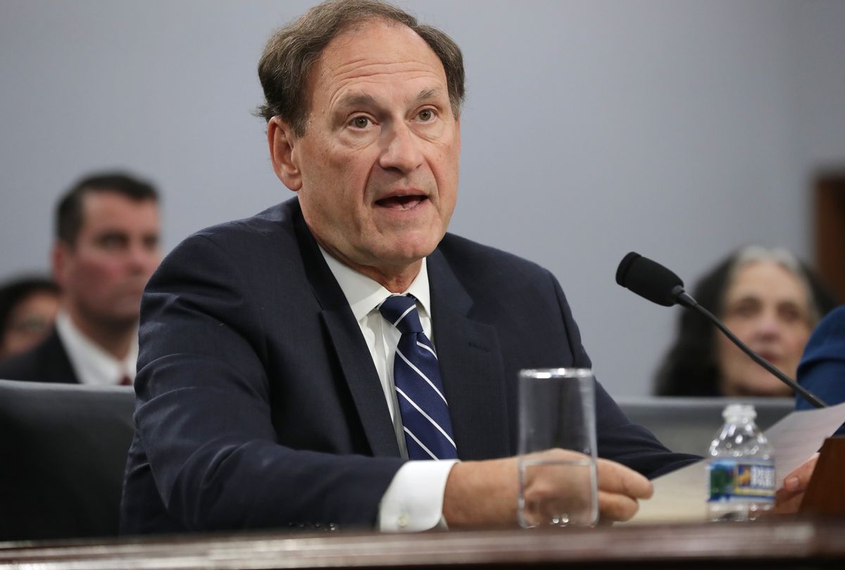 Alito’s career was boosted by founder of law firm arguing in “Moore v. Harper”