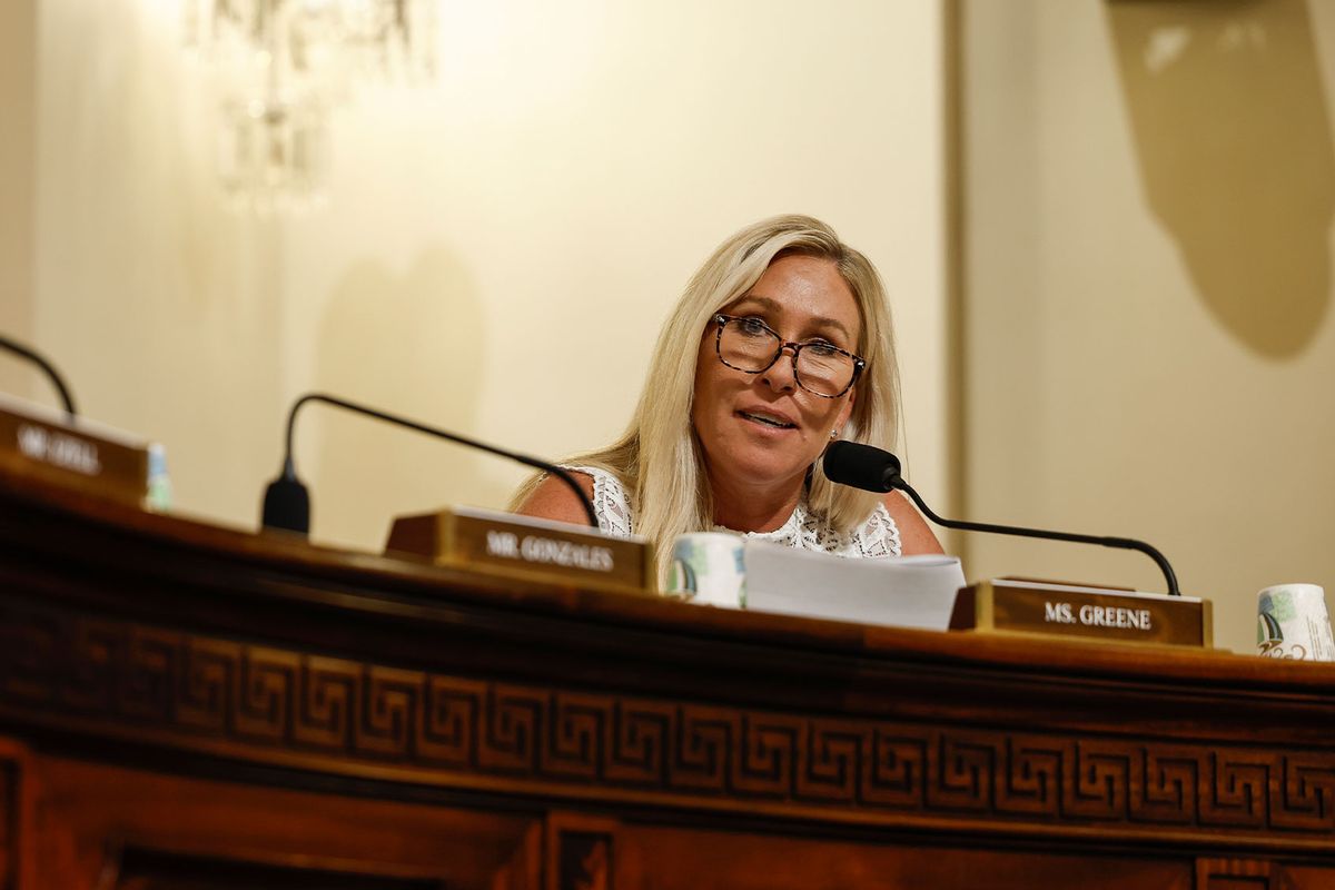 NextImg:"Zero proof, but apparently some d**k pics": MTG showing Hunter Biden nudes at hearing backfires