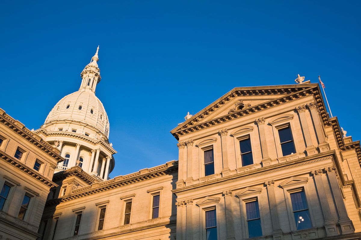 NextImg:"He kicked me in my balls": Michigan Republicans brawl
