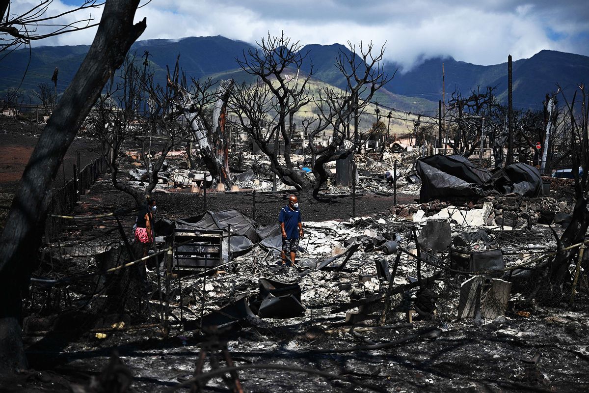 It Looked Like Armageddon Maui Wildfire Survivors Describe Their   Lahaina Maui Hawaii Fire Ruins 1592922881 