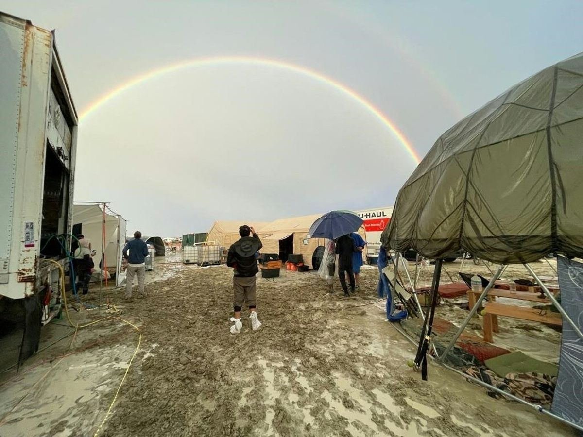 Death and disaster in the high desert Burning Man flooded, leaving