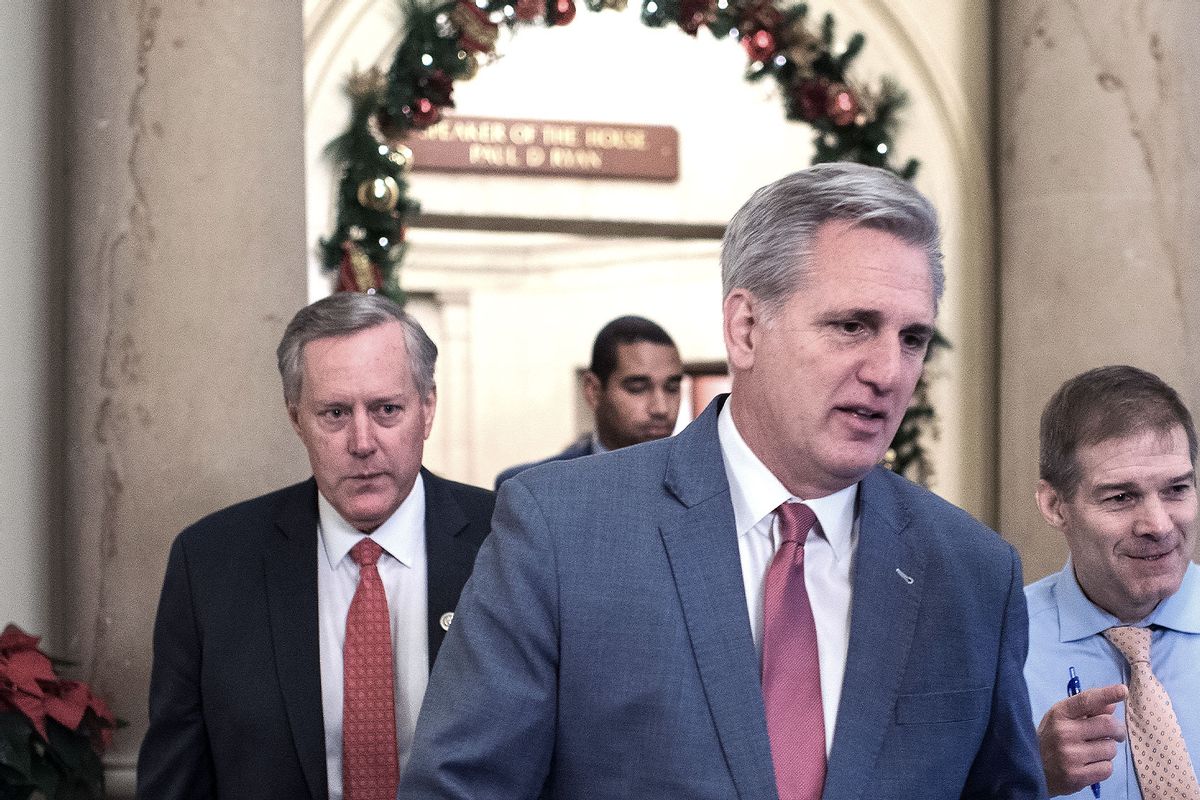 Mark Meadows and Kevin McCarthy (Tom Williams/CQ Roll Call/Getty Images)