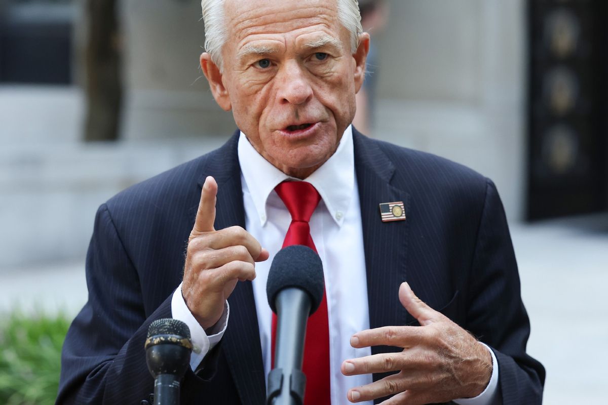 NextImg:"This is nuts": Former Trump adviser Peter Navarro convicted of contempt for dodging Jan. 6 subpoena