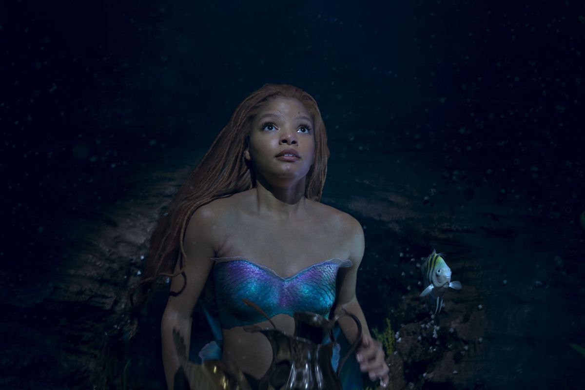 Halle Bailey as Ariel in Disney's live-action "The Little Mermaid" (Photo courtesy of Disney)