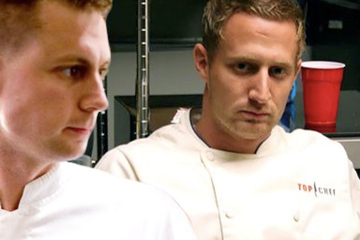 Bryan and Michael Voltaggio from "Top Chef"   