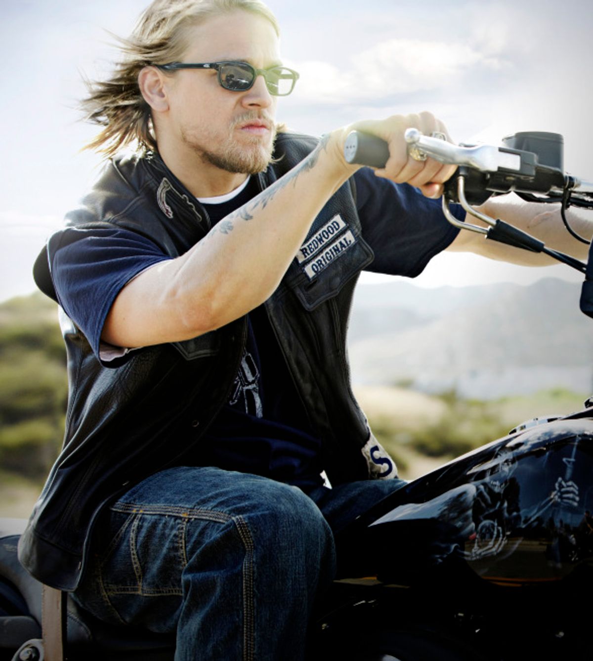 Charlie Hunnam from F/X's "Sons of Anarchy"
