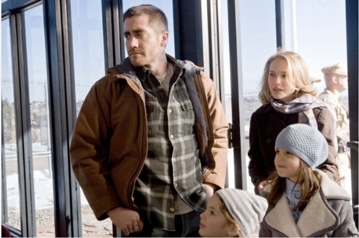 Jake Gyllenhaal, Natalie Portman, Taylor Geare and Bailee Madison in "Brothers." 