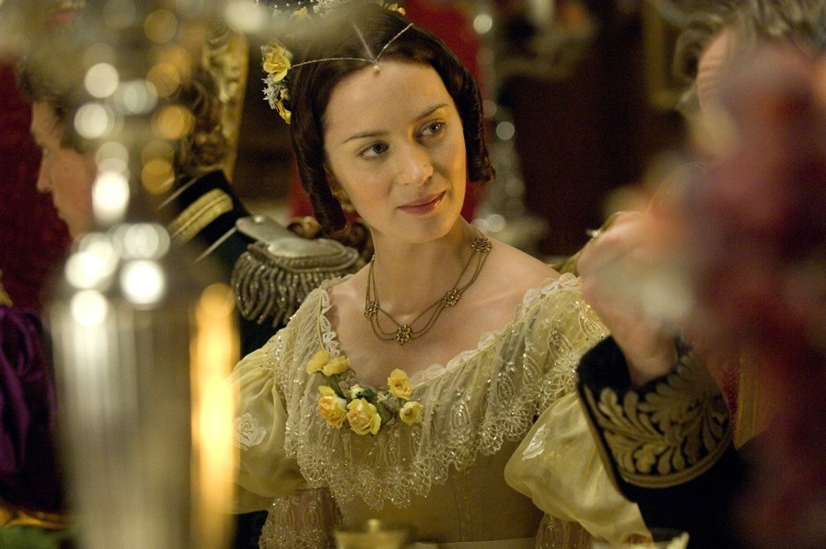 Emily Blunt in "The Young Victoria"