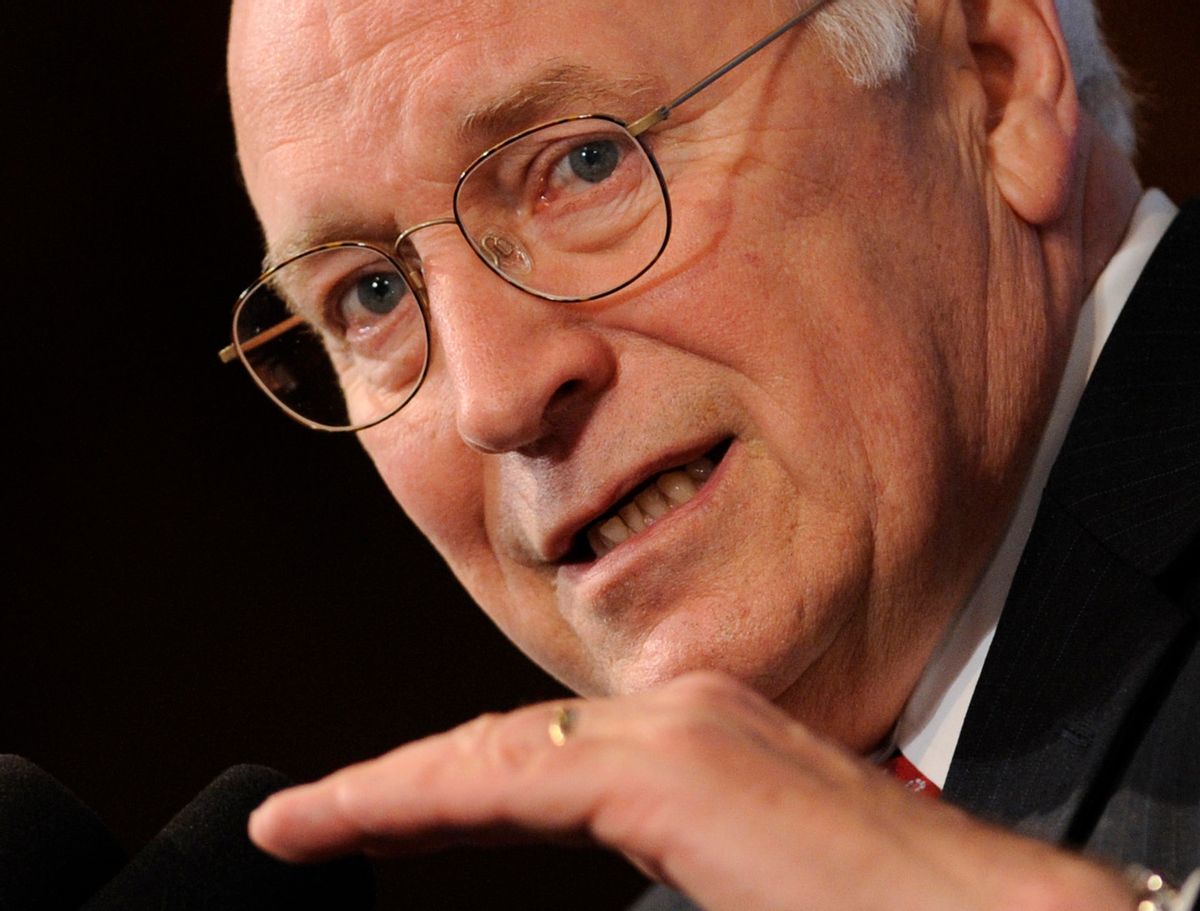 FILE -- In this June 1, 2009 file photo, former Vice President Dick Cheney speaks at the National Press Club in Washington.   (AP Photo/Susan Walsh, File) (Associated Press)