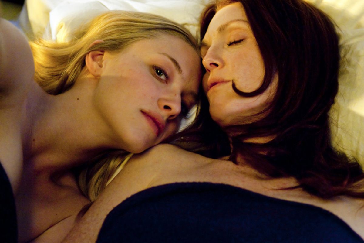 Amanda Seyfried and Julianne Moore in "Chloe."