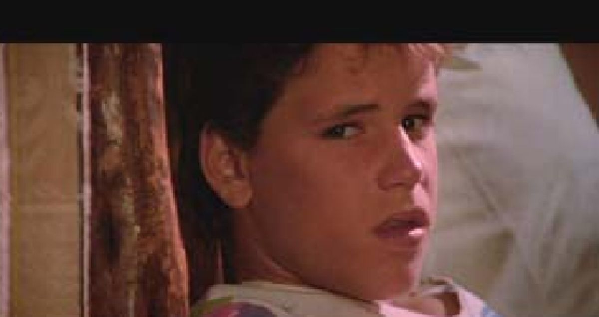 Corey Haim, in a still from "The Lost Boys."