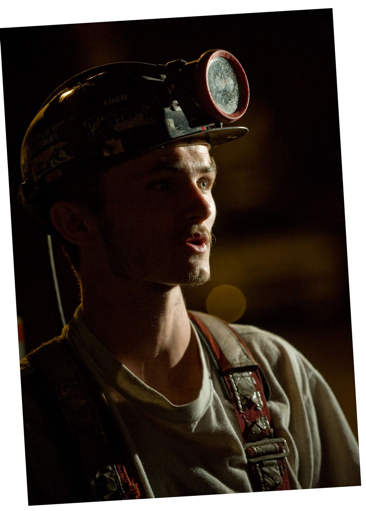 A coal miner who would only identify himself as Chris speaks about the miners who died in a Monday evening explosion at Massey Energy Co.'s sprawling Upper Big Branch mine in Montcoal, W.Va. Wednesday, April 7, 2010. (AP Photo/Bob Bird) (Bob Bird)