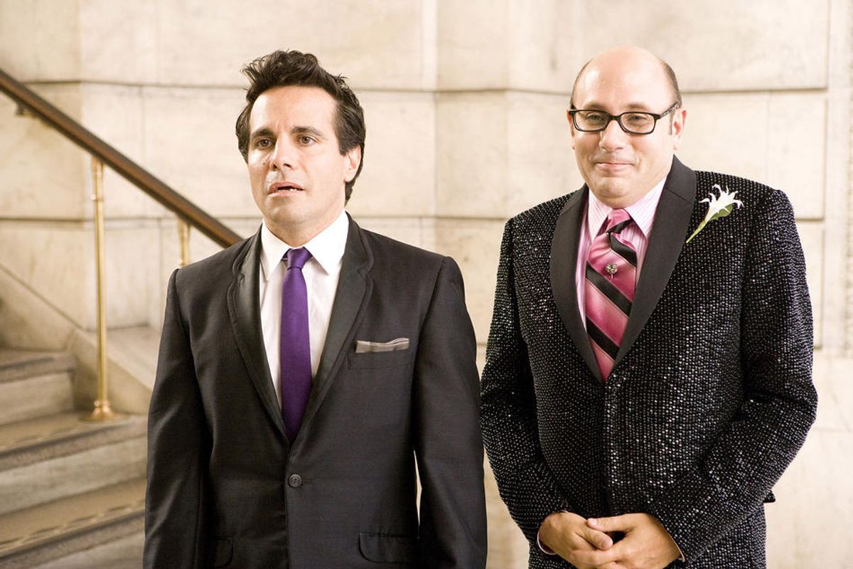 Mario Cantone and Willie Garson in "Sex and the City 2."
