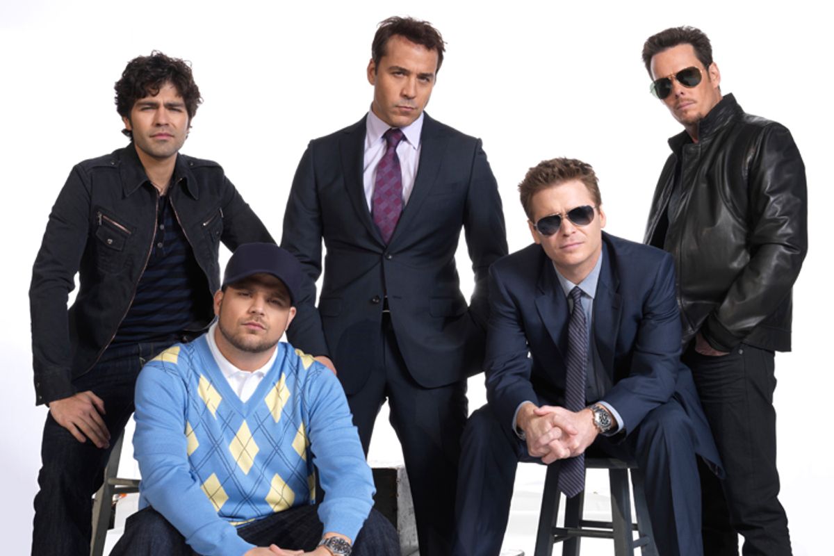 The cast of HBO's "Entourage."