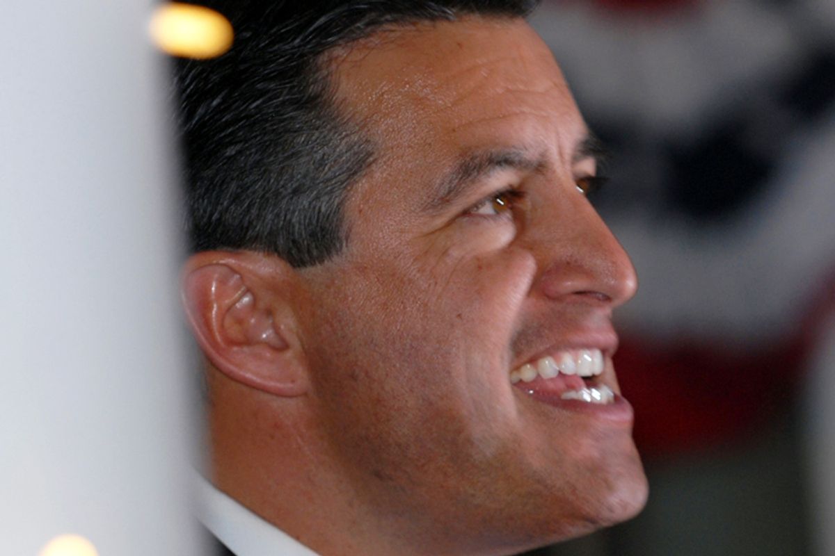 Nevada gubernatorial candidate Brian Sandoval