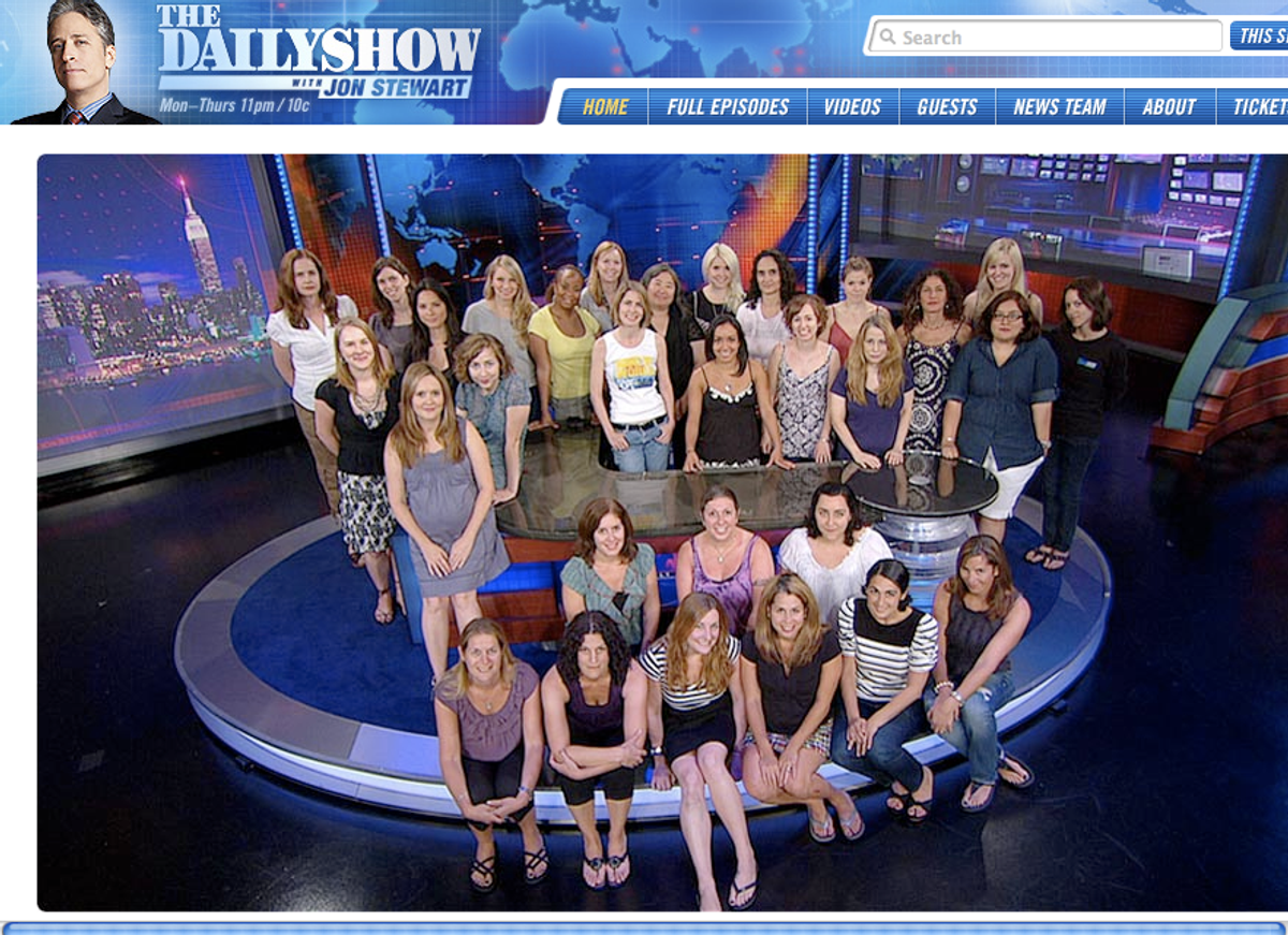 The women of "The Daily Show."