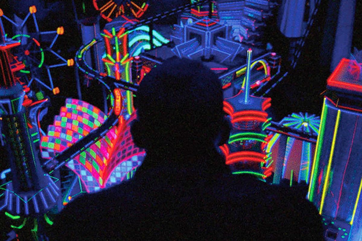 A still from "Enter the Void"