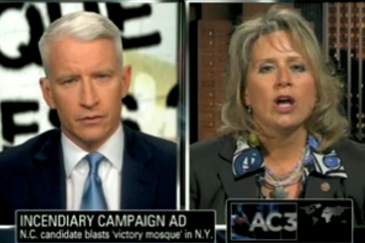 Anderson Cooper and Renee Ellmers