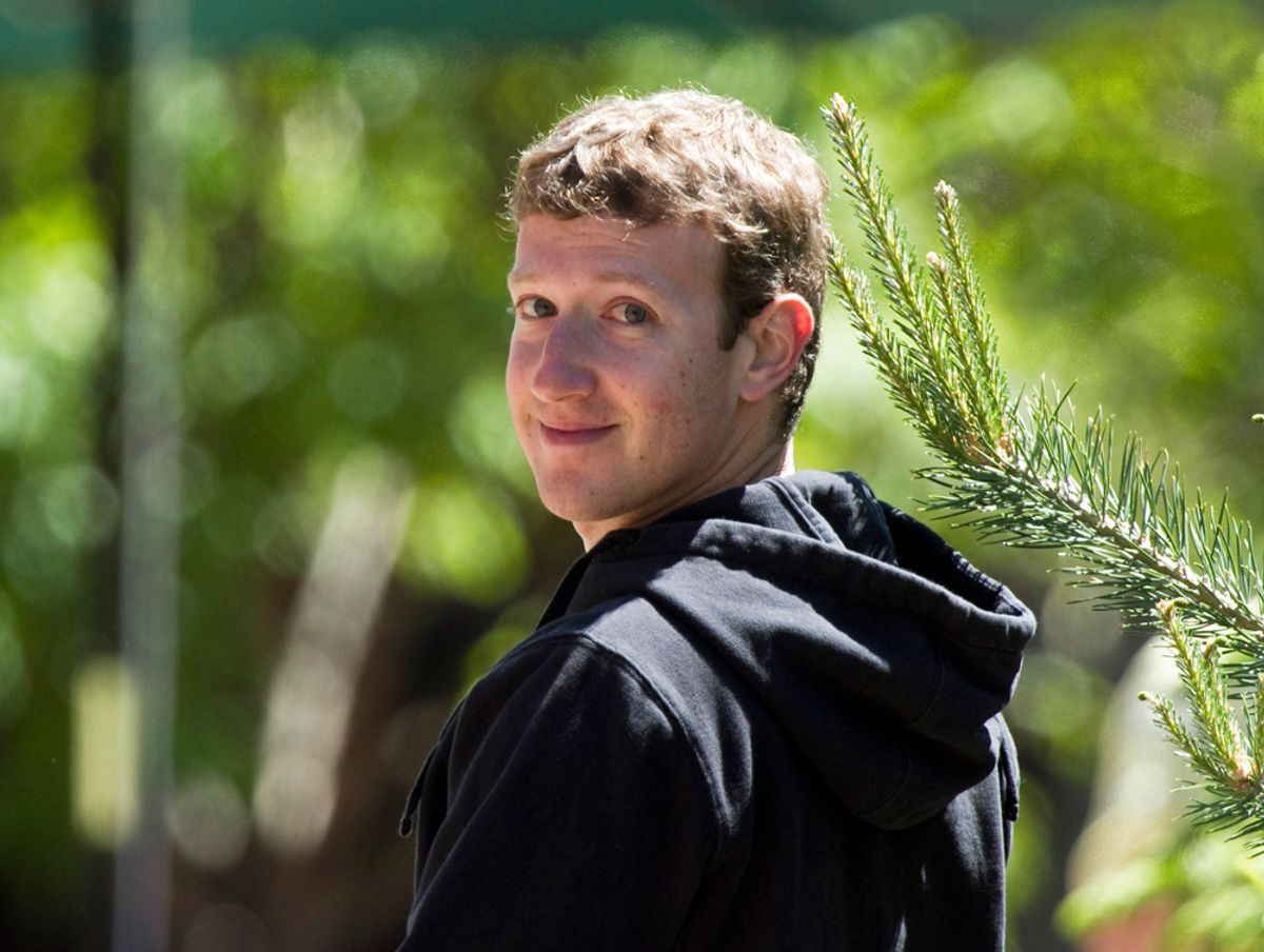Mark Zuckerberg, CEO of Facebook. (Nati Harnik)