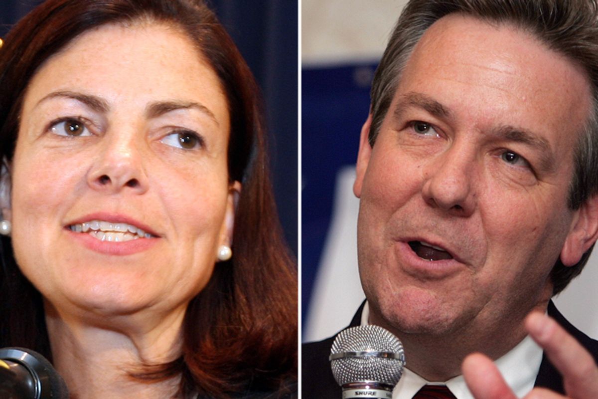 Kelly Ayotte and Ovide Lamontagne