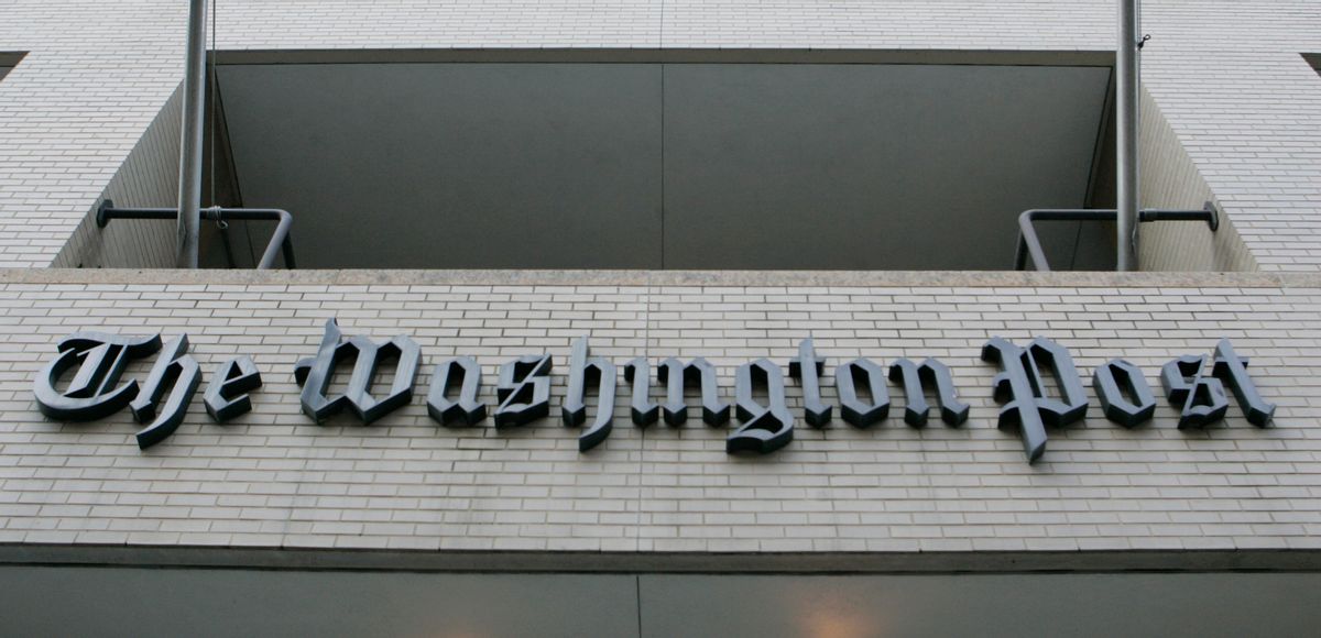 The Washington Post Newspaper building in Washington , Wednesday, Feb. 28, 2007. (AP Photo/Pablo Martinez Monsivais)       (Associated Press)