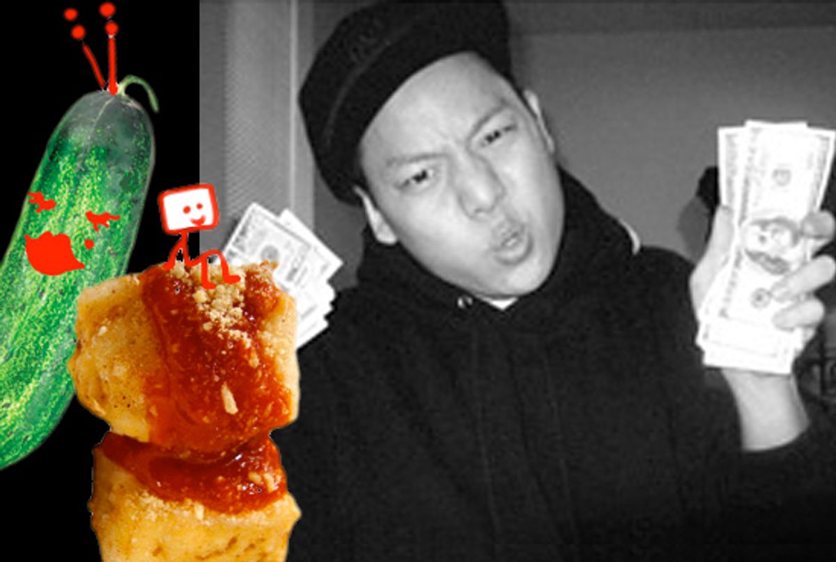 Chef Eddie Huang and friends 