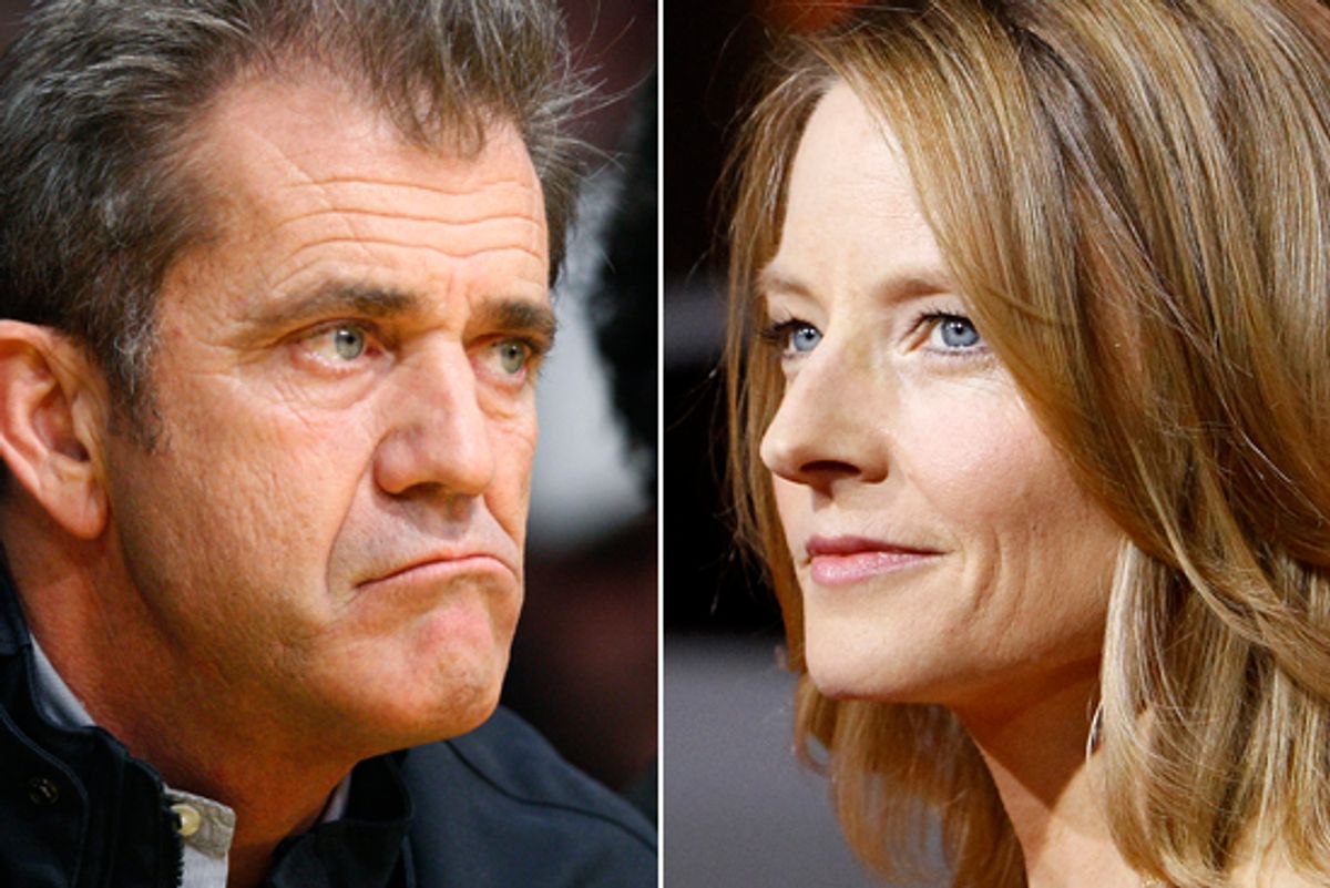Jodie Foster's baffling Mel Gibson defense