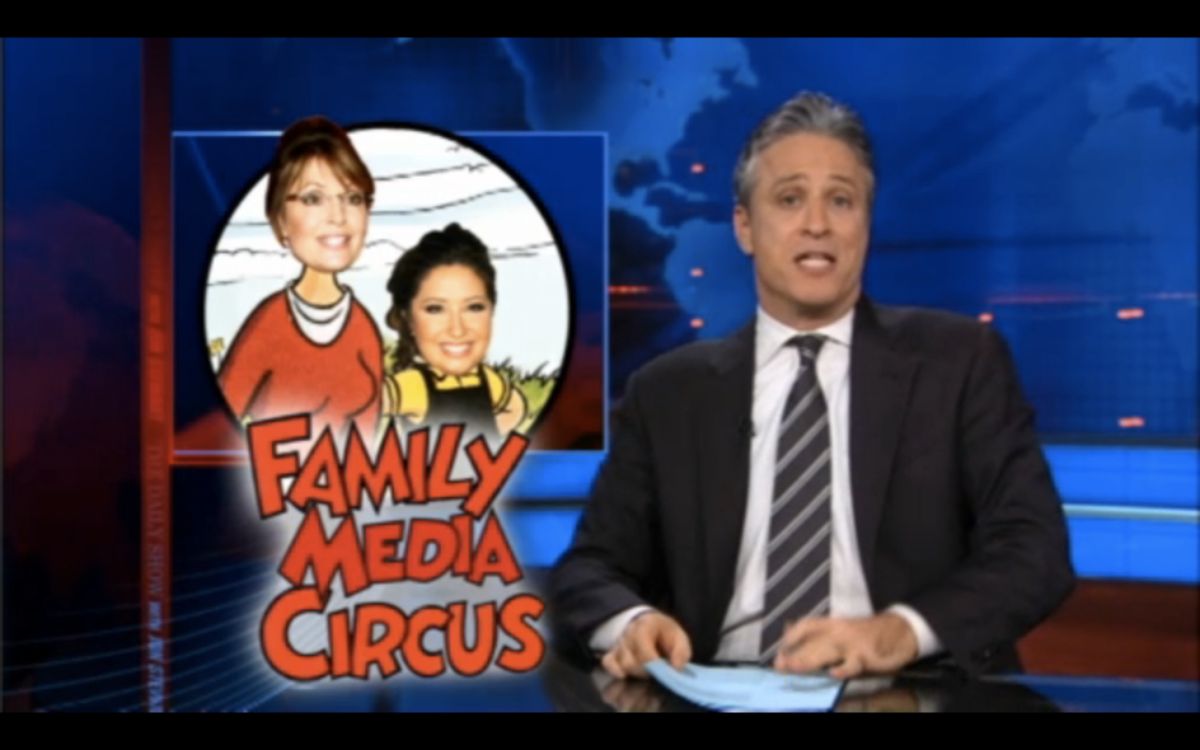 A still from Wednesday's episode of "The Daily Show"