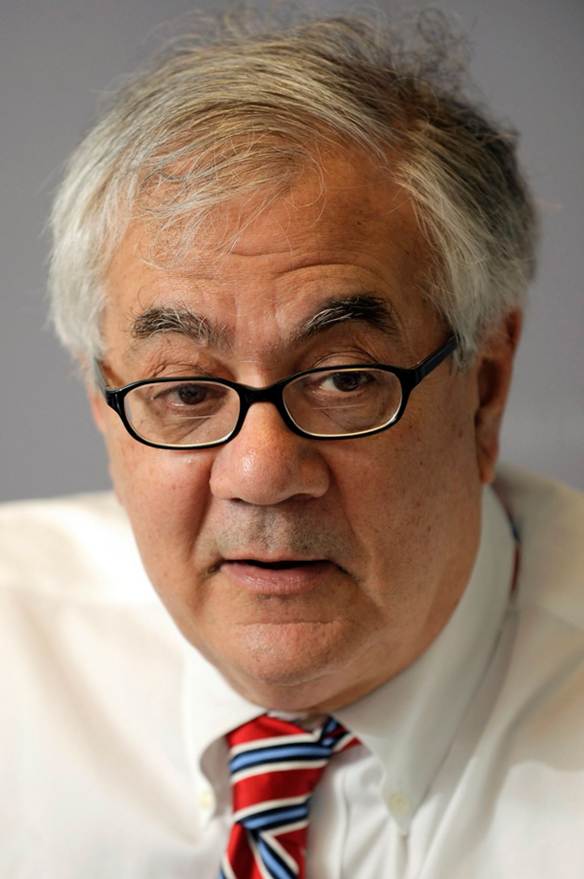 U.S. Representative Barney Frank (D-MA), Chairman of the House Financial Services Committee, participates in the Reuters Global Financial Regulation Summit in Washington, April 28, 2009.  REUTERS/Jonathan Ernst (UNITED STATES POLITICS BUSINESS HEADSHOT) (Â© Jonathan Ernst / Reuters)