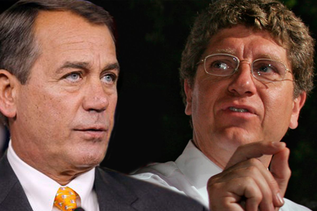 John Boehner and Randall Terry