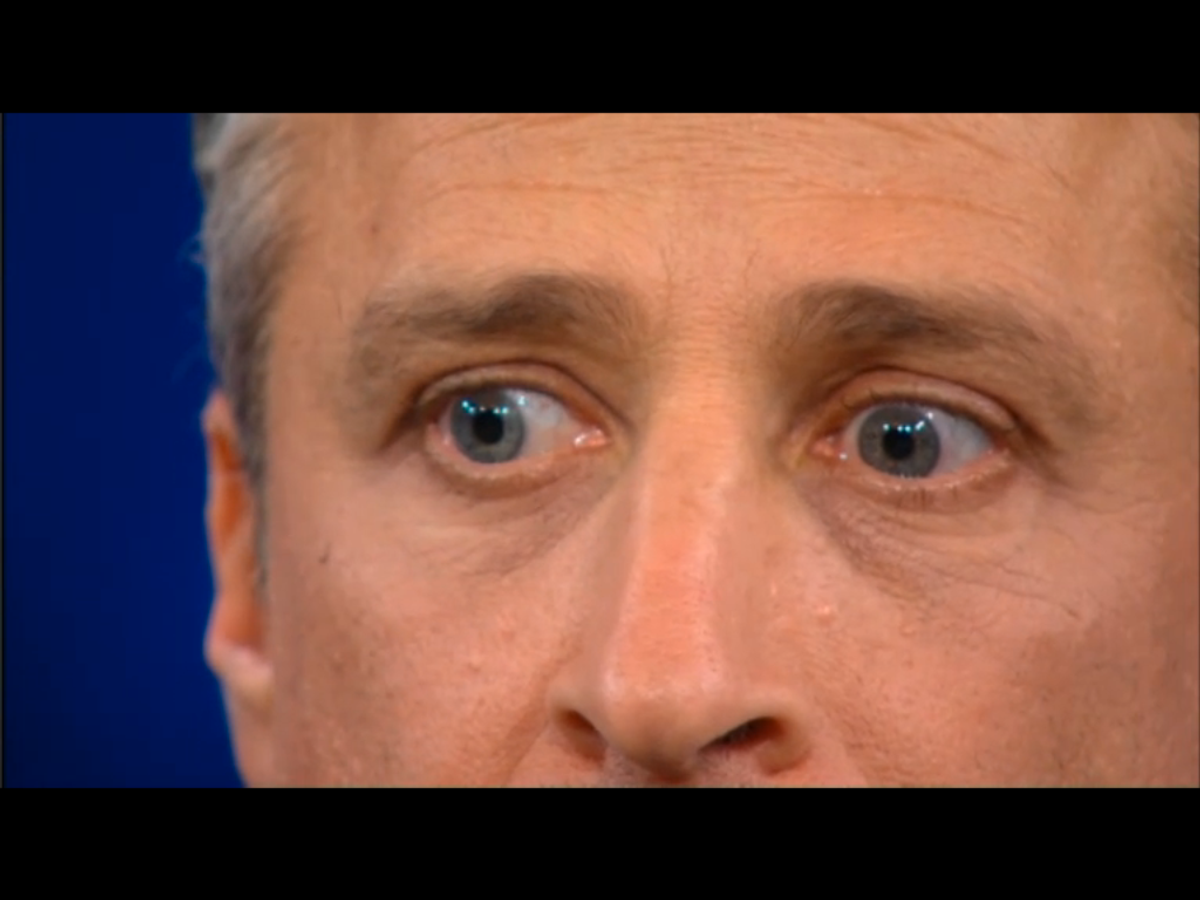 Jon Stewart on "The Daily Show"