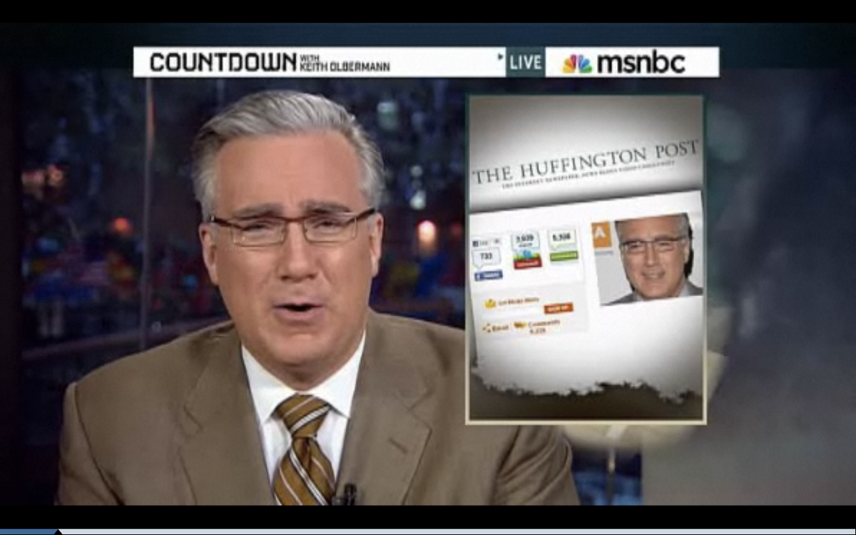 Keith Olbermann on "Countdown" Tuesday night