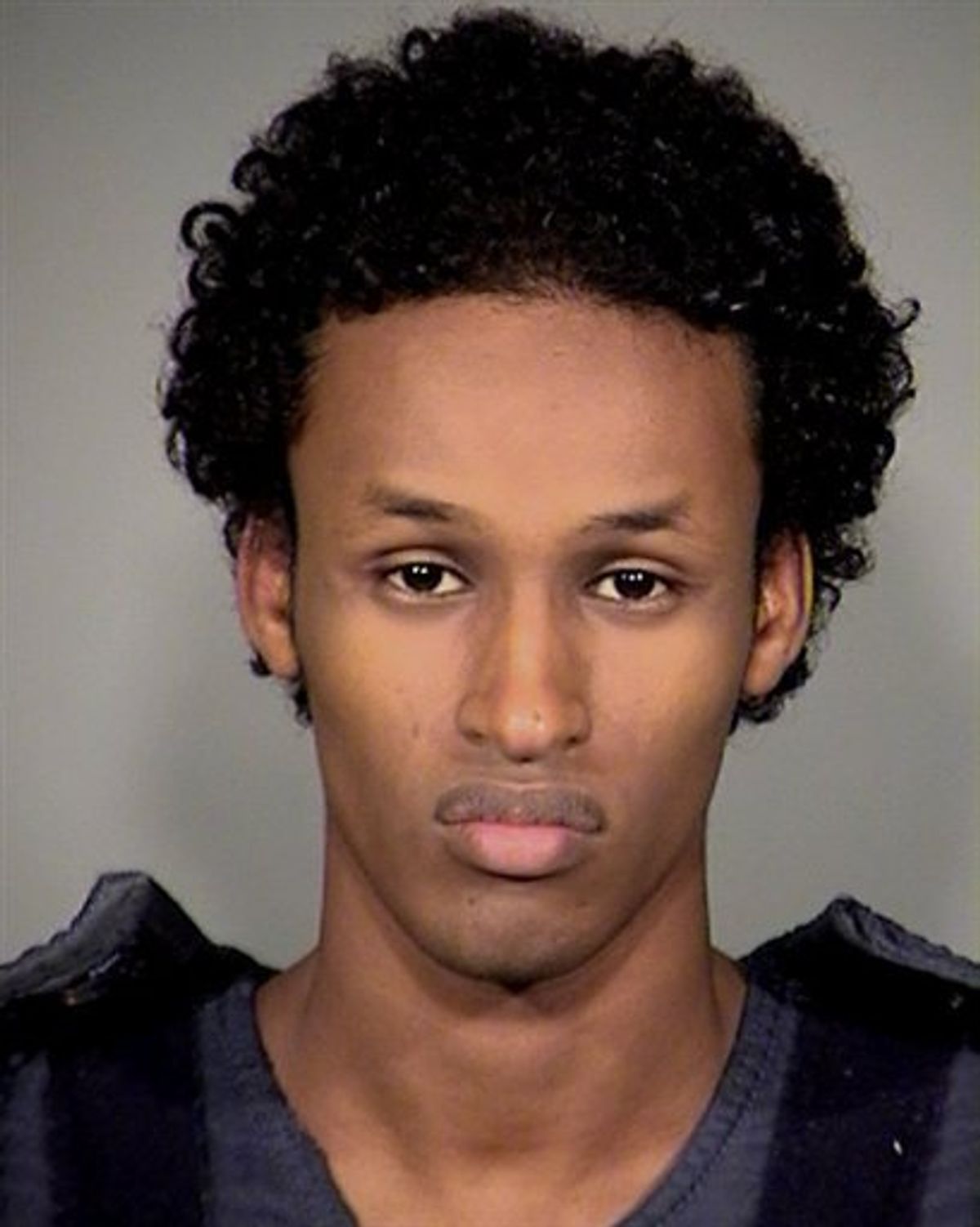 ** CORRECTS NAME OF COUNTY TO MULTNOMAH INSTEAD OF MAUTHNOMAH ** This image released Nov. 27, 2010 by the Multnomah County Sheriff's Office shows Mohamed Osman Mohamud, 19. Federal agents in a sting operation arrested the Somali-born teenager just as he tried blowing up a van full of what he believed were explosives at a crowded Christmas tree lighting ceremony, federal authorities said. The bomb was a fake supplied by the agents and the public was never in danger, authorities said. (AP Photo/Multnomah County Sheriff's Office)  (AP)