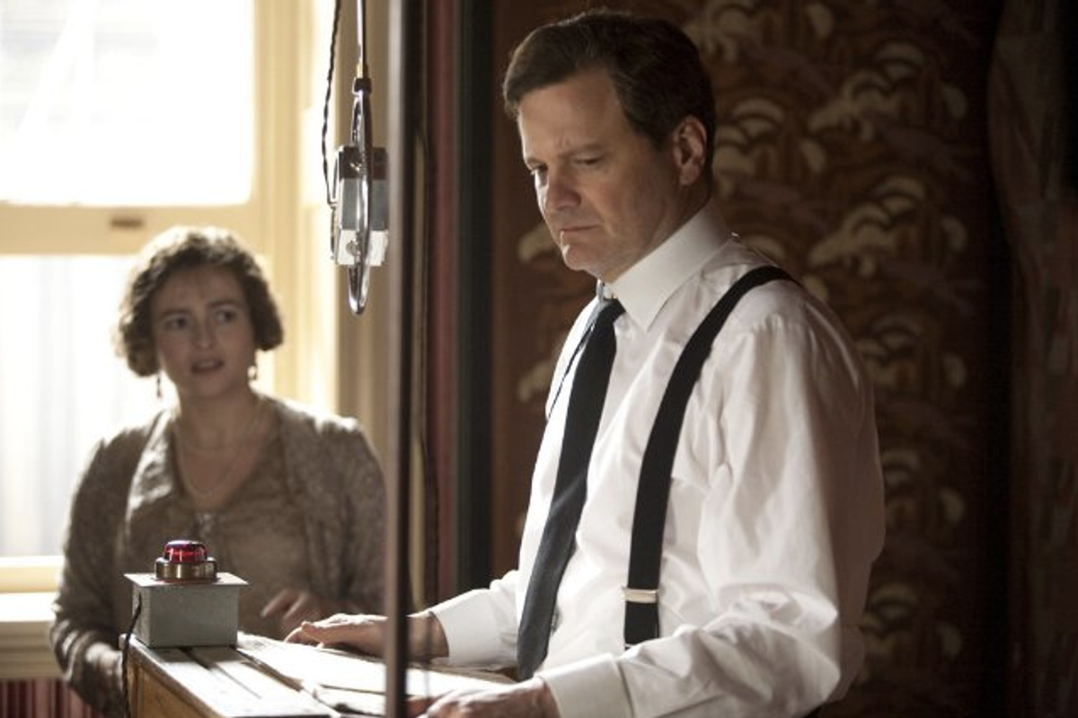 Colin Firth in "The King's Speech"