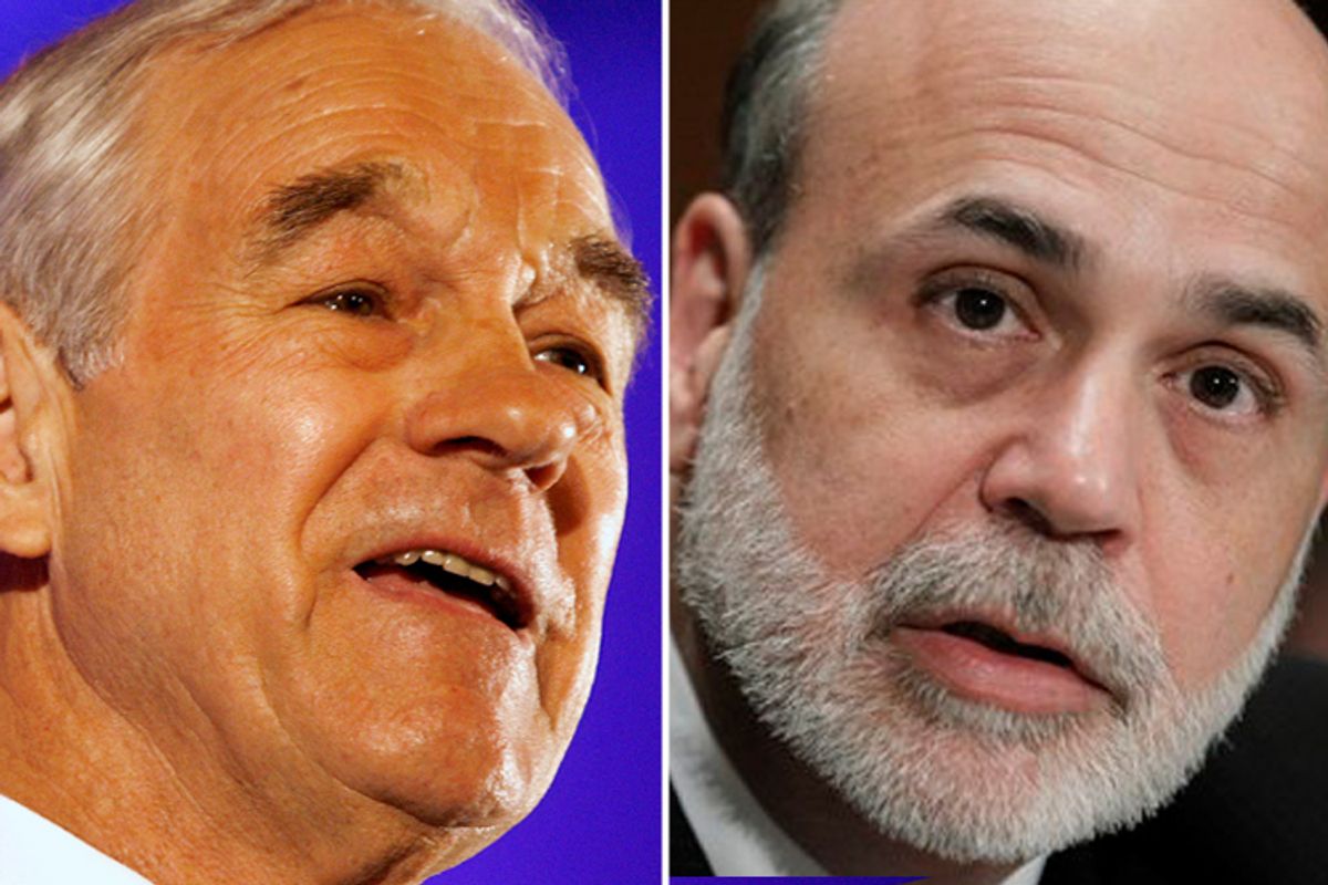 Ron Paul and Ben Bernanke