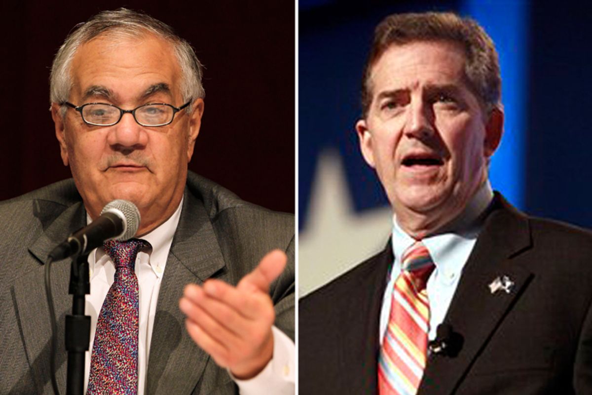 Barney Frank and Jim DeMint