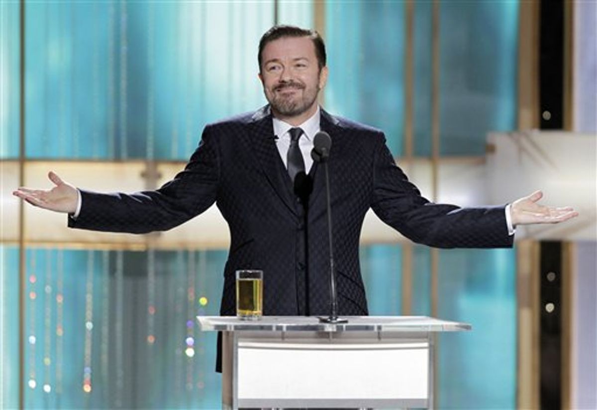 Ricky Gervais (AP/NBC, Paul Drinkwater)