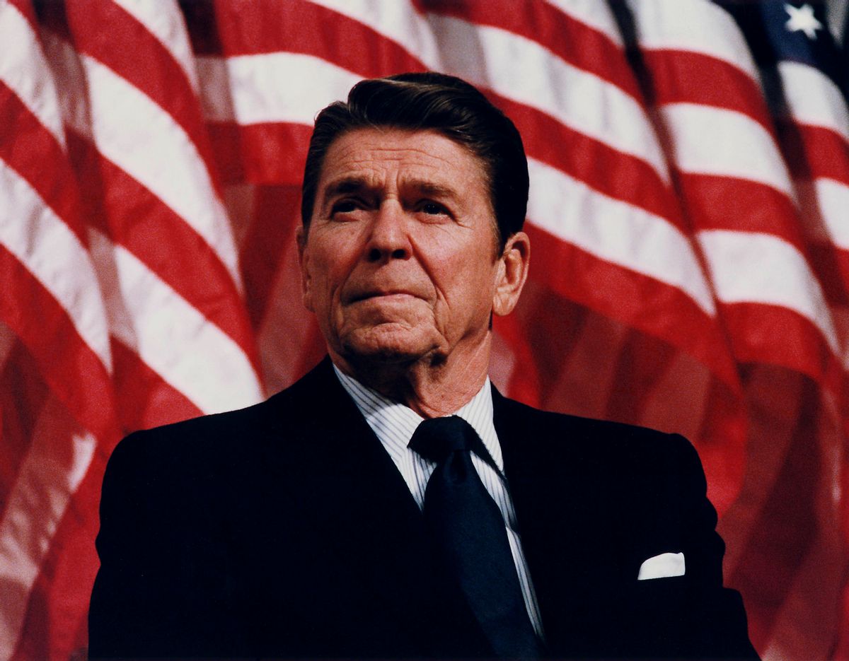 Ronald Reagan in 1982.