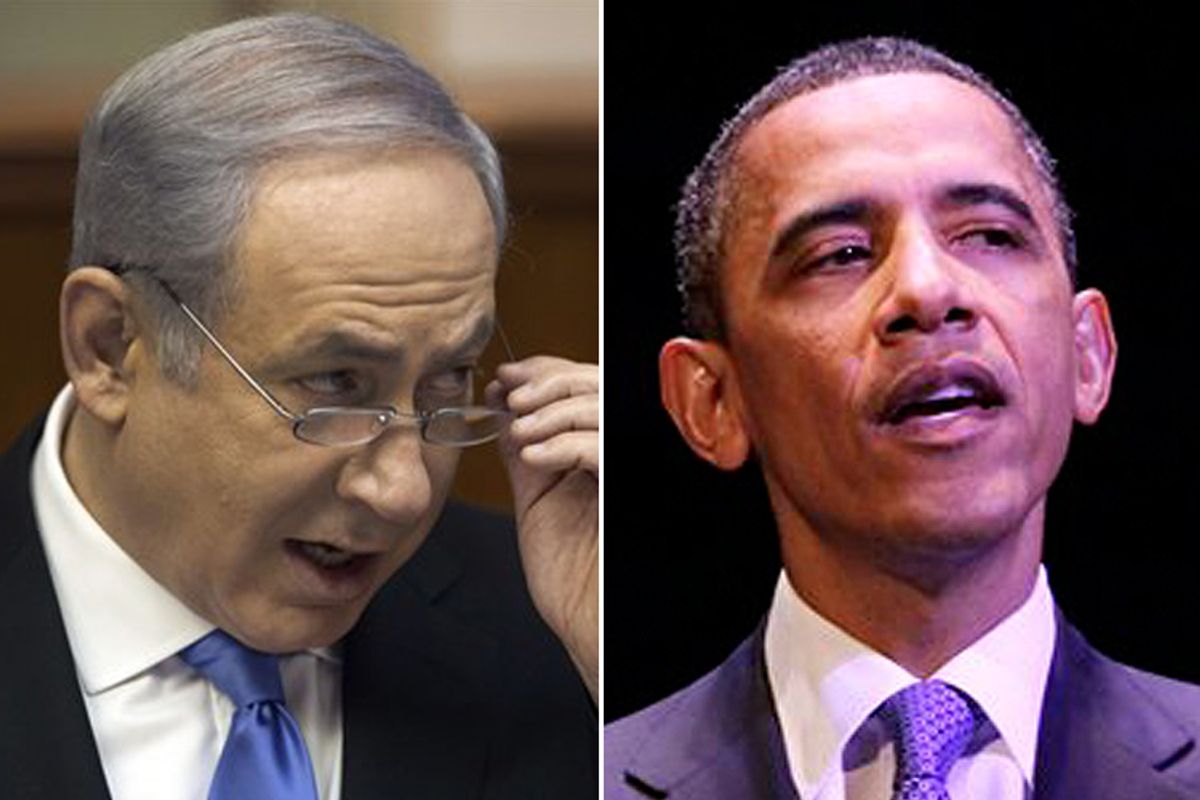 Benjamin Netanyahu and Barack Obama