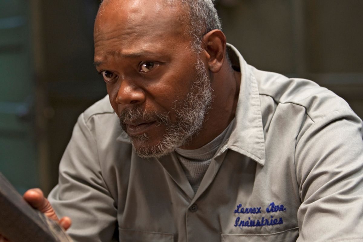 Samuel L. Jackson in "The Sunset Limited"