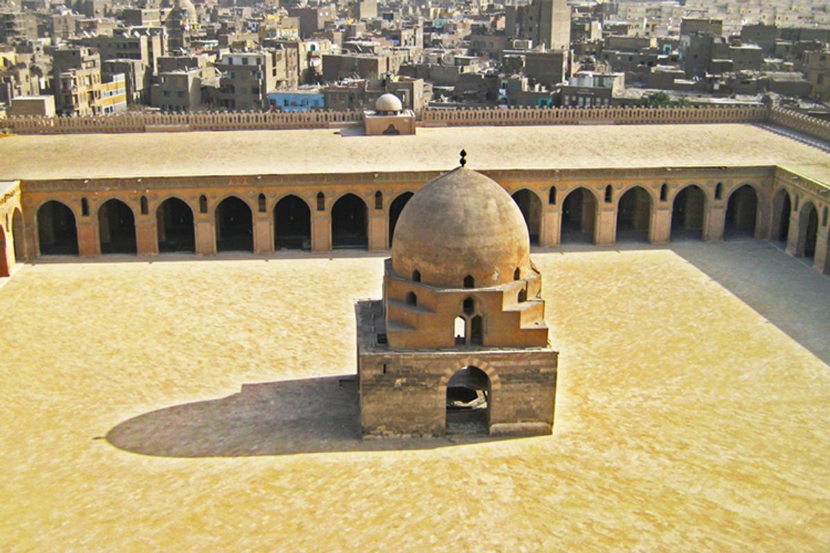 The Ibn Tulun mosque in Cairo