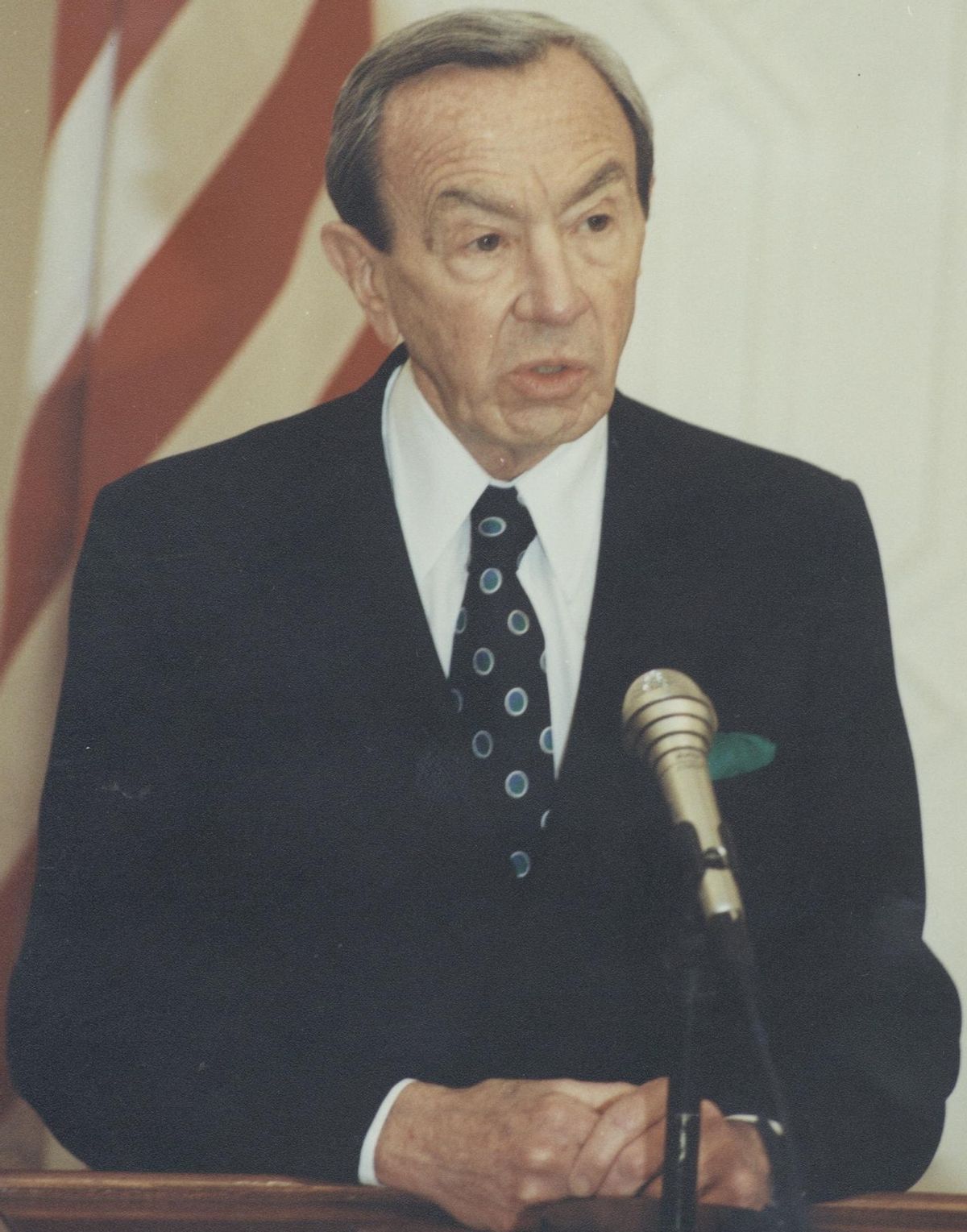 Former Secretary of State Warren Christopher.