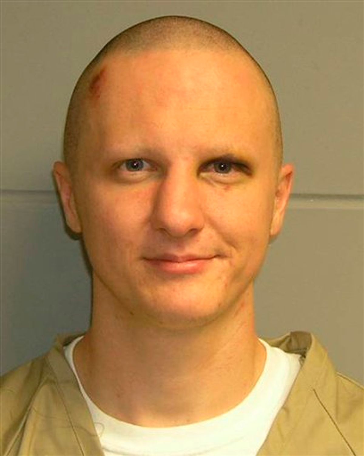 FILE - This photo released Tuesday, Feb. 22, 2011, by the U.S. Marshal's Service shows Jared Loughner. A judge on Wednesday, March 9, 2011 will consider whether to order the suspect in the Tucscon, Ariz., shooting rampage to give handwriting samples to compare with documents seized in a search of his home. (AP Photo/U.S. Marshal's Office, File) (AP)